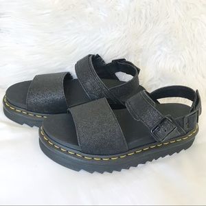 🔥NEW Dr. Martens Voss Fine Glitter Sandals🔥